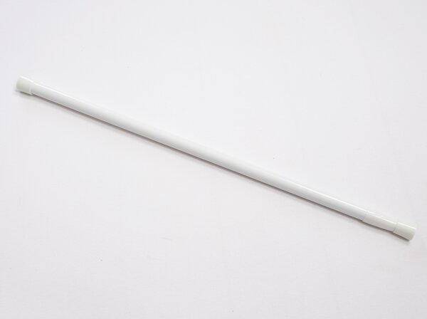 Tyč na sprchový záves 70/120 cm - biela