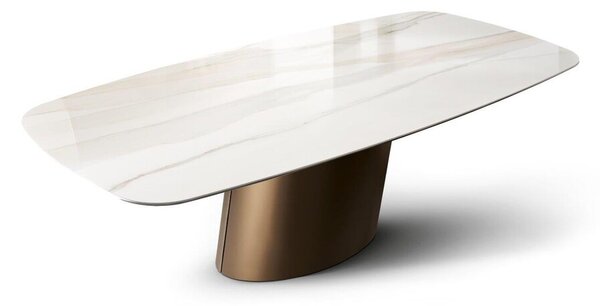 DORADO dizajnový jedálenský oválny stôl