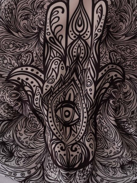 Obliečka na vankúš mikroplyš 45 × 45 cm - Buddha 5 L02