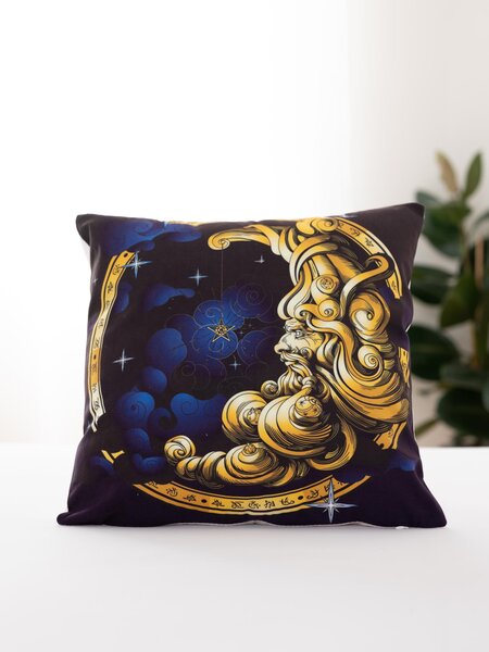 Obliečka na vankúš mikroplyš 45 × 45 cm - Buddha 2 L02