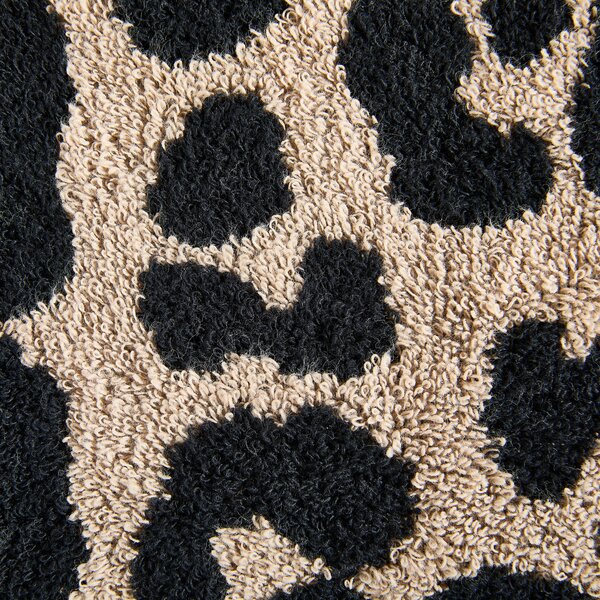 UTERÁK NA RUKY, 50/100 cm, čierna, béžová Dieter Knoll - Kúpeľňový textil
