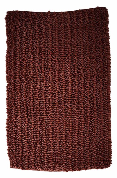 Kúpeľňová predložka 40×60 cm - Lisa tmavohnedá