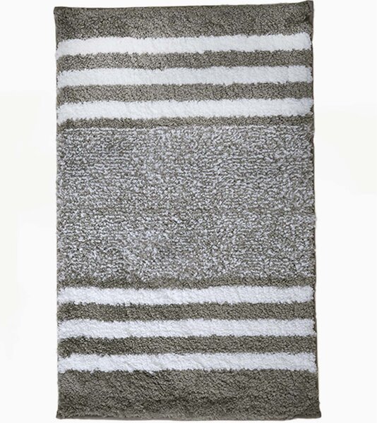 Kúpeľňová predložka 50×80 cm - Ella svetlosivá