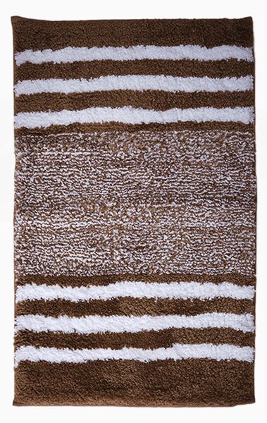 Kúpeľňová predložka 40×60 cm - Ella tmavohnedá