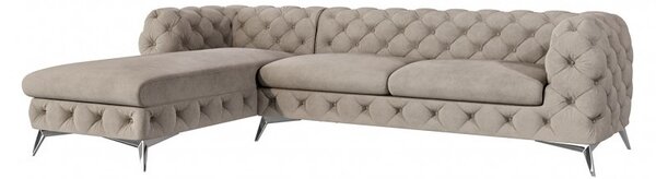 ROHOVÁ SEDAČKA CHESTERFIELD LARISSA PRAVÁ - ĽAVÁ 262 x 200 cm