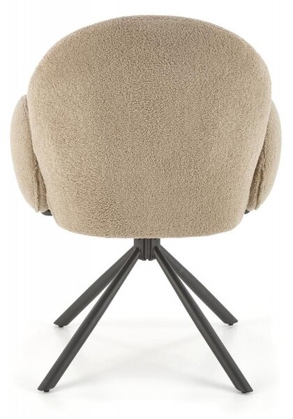 Halmar Otočná stolička / kreslo K498 cappuccino