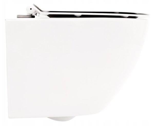 Tece Carlo, sada závesné WC Rea Carlo 49x37 cm + inštalačný modul pod omietku Tece, TEC-9400412-REA-C2760