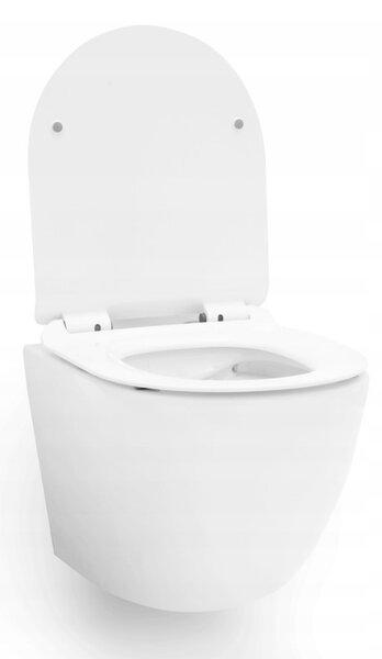 Tece Carlo, sada závesné WC Rea Carlo 49x37 cm + inštalačný modul pod omietku Tece, TEC-9400412-REA-C2760
