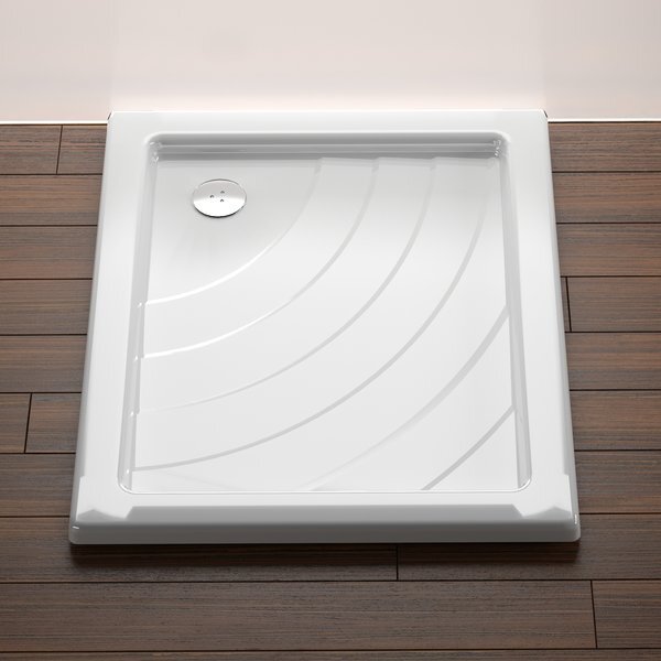 Ravak - Akrylátová obdĺžniková sprchová vanička Aneta 75x90 cm LA - biela