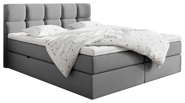 AMERICKÁ POSTEĽ, 200/220 cm, tmavosivá Livetastic - Online Only spálne, Online Only