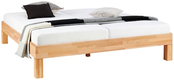 FUTÓNOVÁ POSTEĽ, 180/200 cm, jadrový buk MID.YOU - Online Only spálne, Online Only