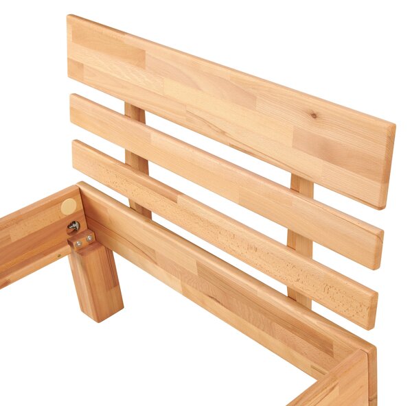 POSTEĽ, 90/220 cm jadrový buk P & B - Online Only spálne, Online Only