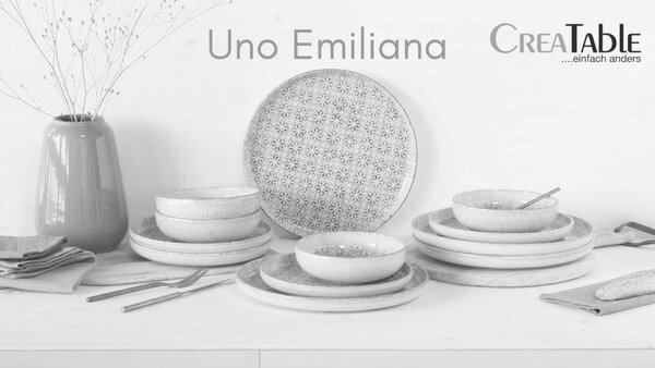 JEDÁLENSKÝ SERVIS Uno Emiliana 12-dielne Creatable - Online Only bytové doplnky, Online Only