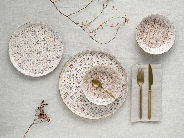 JEDÁLENSKÝ SERVIS Uno Emiliana 12-dielne Creatable - Online Only bytové doplnky, Online Only
