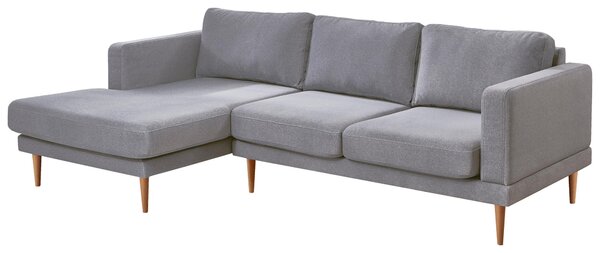 ROHOVÁ SEDAČKA, textil, svetlosivá Carryhome - Sedačky, Online Only