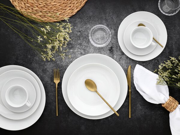 KOMBINOVANÝ SERVIS, 30-dielne, porcelán Creatable - Online Only bytové doplnky, Online Only