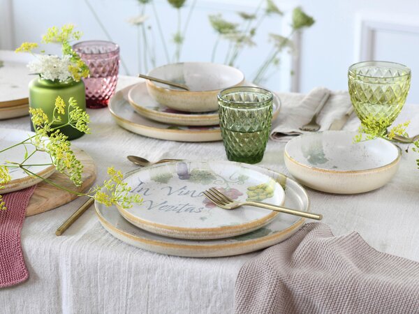 JEDÁLENSKÝ SERVIS Uno In Vino Veritas 12-dielne Creatable - Online Only bytové doplnky, Online Only