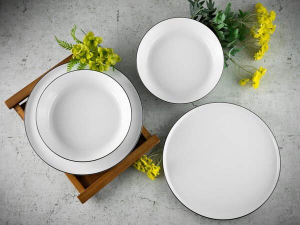 JEDÁLENSKÝ SERVIS Chef Collection Black Line 12-dielne Creatable - Online Only bytové doplnky, Online Only