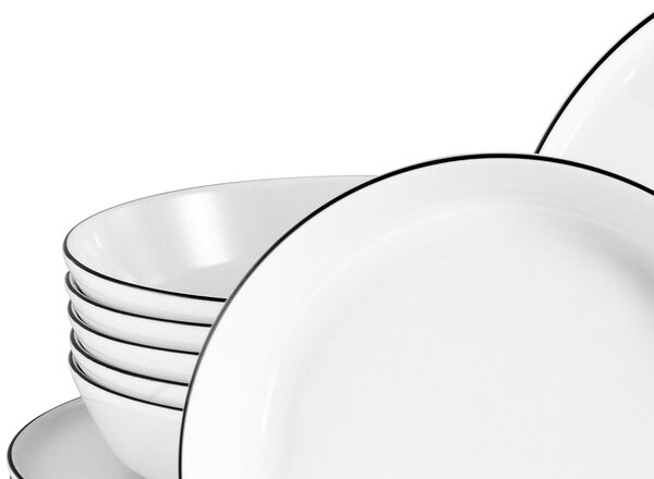 JEDÁLENSKÝ SERVIS Chef Collection Black Line 12-dielne Creatable - Online Only bytové doplnky, Online Only