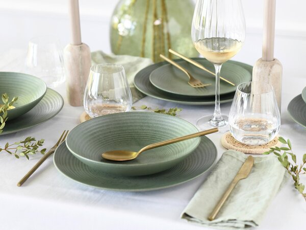 JEDÁLENSKÝ SERVIS Catania Eukalyptus 12-dielne Creatable - Online Only bytové doplnky, Online Only