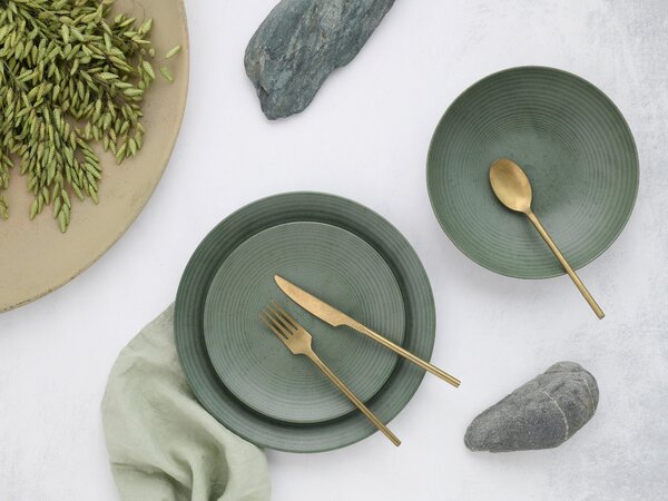 JEDÁLENSKÝ SERVIS Catania Eukalyptus 12-dielne Creatable - Online Only bytové doplnky, Online Only