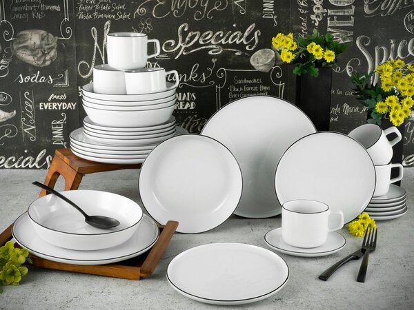 KOMBINOVANÝ SERVIS 30-dielne porcelán Creatable - Online Only bytové doplnky, Online Only
