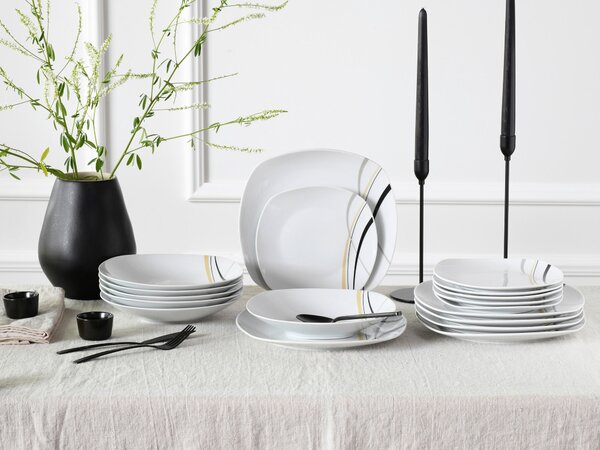 JEDÁLENSKÝ SERVIS, porcelán Creatable - Online Only bytové doplnky, Online Only