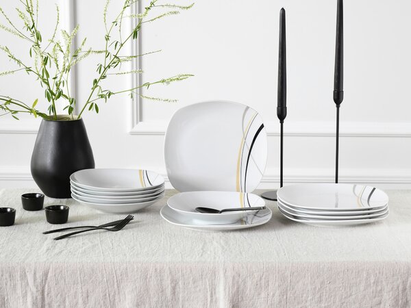 JEDÁLENSKÝ SERVIS Square 12-dielne Creatable - Online Only bytové doplnky, Online Only