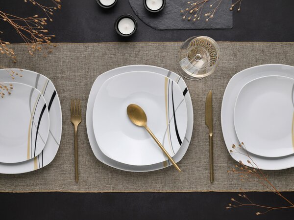 JEDÁLENSKÝ SERVIS, porcelán Creatable - Online Only bytové doplnky, Online Only
