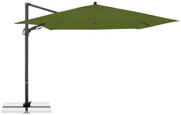 ZÁVESNÝ SLNEČNÍK 280/280 cm Doppler - Zatienenie terasy, balkóna & záhrady