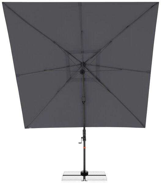 ZÁVESNÝ SLNEČNÍK 280/280 cm Doppler - Zatienenie terasy, balkóna & záhrady
