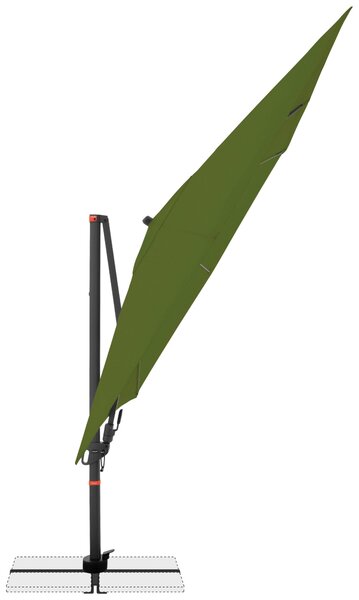 ZÁVESNÝ SLNEČNÍK 280/280 cm Doppler - Zatienenie terasy, balkóna & záhrady
