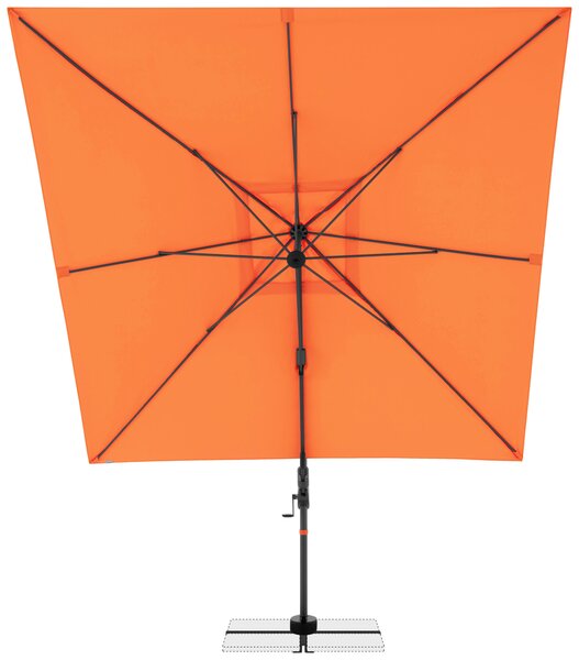 ZÁVESNÝ SLNEČNÍK 280/280 cm Doppler - Zatienenie terasy, balkóna & záhrady