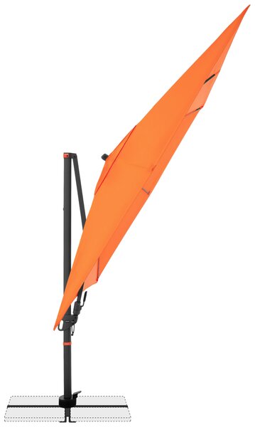 ZÁVESNÝ SLNEČNÍK 280/280 cm Doppler - Zatienenie terasy, balkóna & záhrady