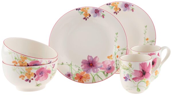KOMBINOVANÝ SERVIS 8-dielne, porcelán keramika Villeroy & Boch - Jedálenské sety