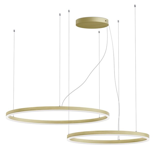 Závesné svietidlo Circle Set 2 P-Z 2700K/3000K/4000 K zlatá TRIAC