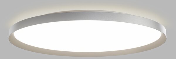 Stropné svietidlo Moon 80 2700K/3000K/4000 K nikel TRIAC – Sivá