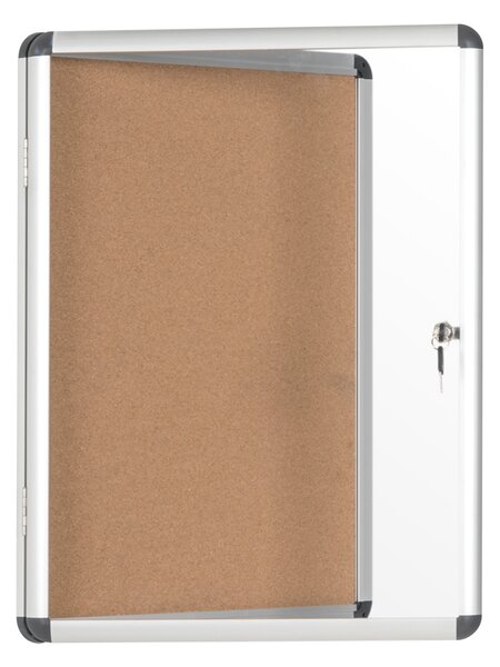 Vnútorná korková informačná vitrína, 500 x 674 mm