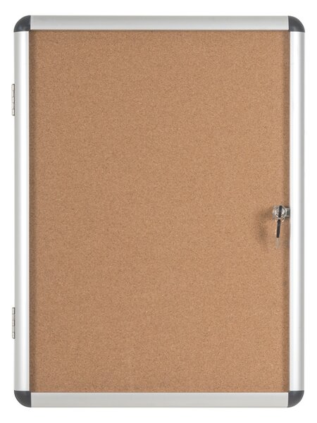 Vnútorná korková informačná vitrína, 500 x 674 mm