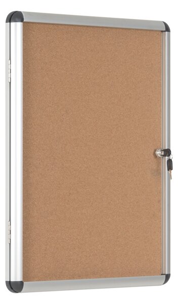 Vnútorná korková informačná vitrína, 500 x 674 mm