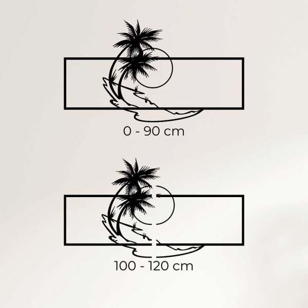 Dizajnová drevená dekorácia kvetinový ornament | SENTOP HDF0323