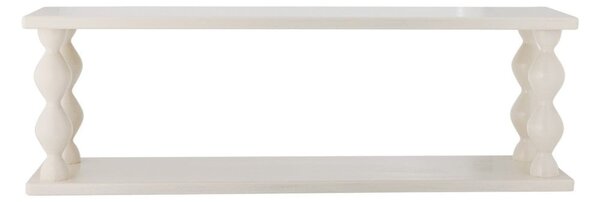 Biela poschodová polica 80 cm Salino – Bloomingville