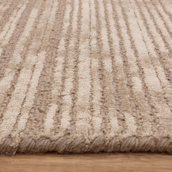 Béžový ručne tkaný koberec s prímesou vlny 160x230 cm Henley Sand – Asiatic Carpets