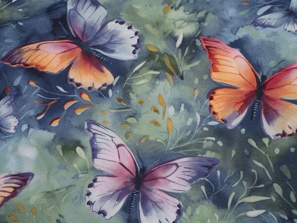 Obliečky z mikrovlákna COLORFUL BUTTERFLY, farebné Rozmer obliečky: 70 x 90 cm | 140 x 220 cm