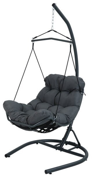 Závesné kreslo ZEPHYR antracitové FAT0449