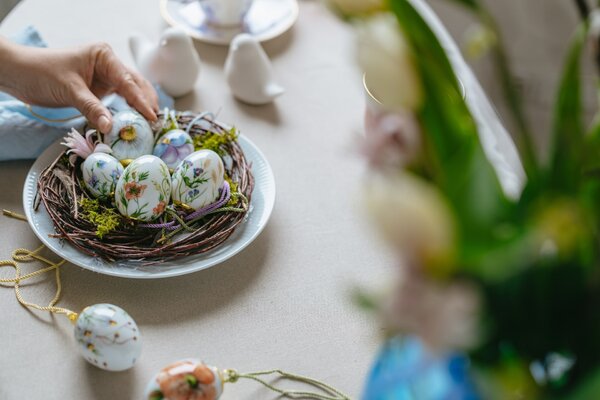 Porcelánová veľkonočná ozdoba 2026 Small Chamomiles