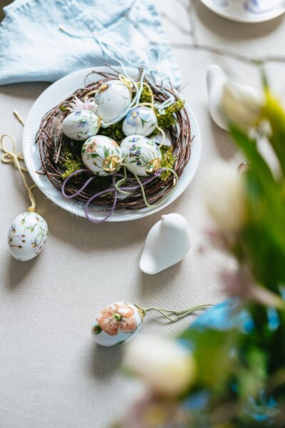 Porcelánová veľkonočná ozdoba 2026 Small Chamomiles