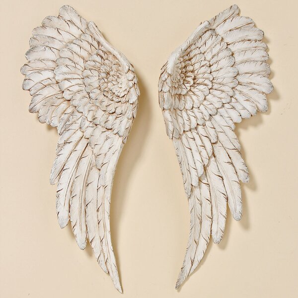 Boltze Nástenná dekorácia Anjelske krídla, béžové