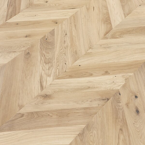 Artisan Chevron Dub Ardenne Natural Bielo Mat lak 4mV