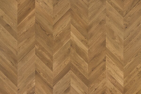 Artisan Chevron Dub Corse Natural Brown Kart Mat Lak 4mV